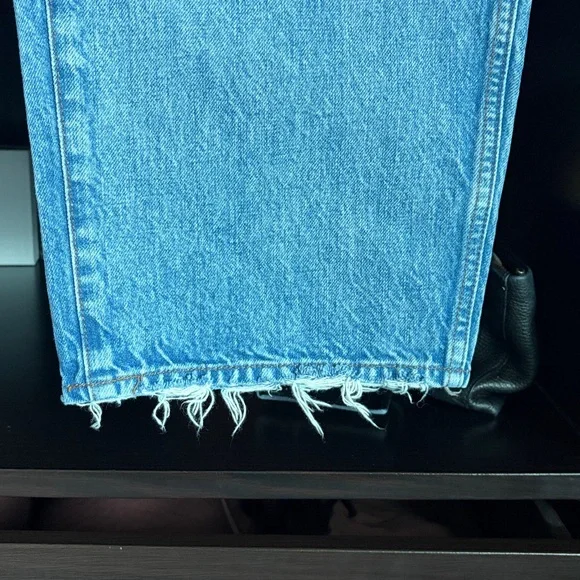 Madewell The Curvy Balloon Utility Jean- Raebrook Wash - Picture 3 of 8